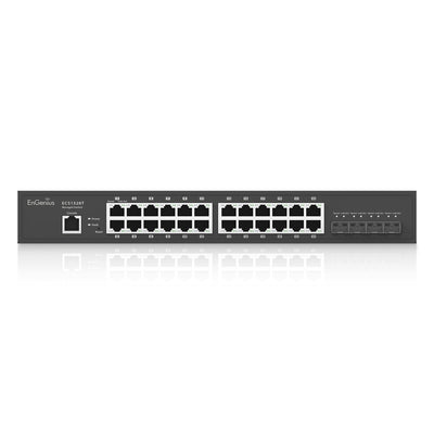 Compact 24 Port PoE Switch