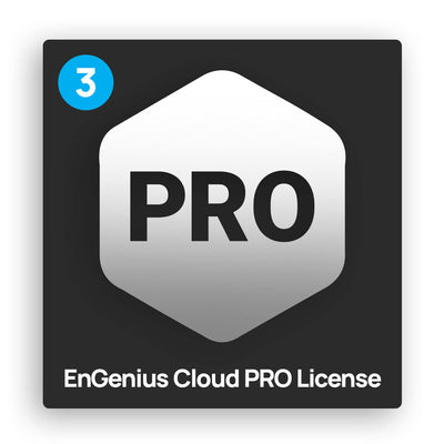 EXT-3YR-LIC: EnGenius Cloud PRO 延展型交換器 3 年專業版授權憑證