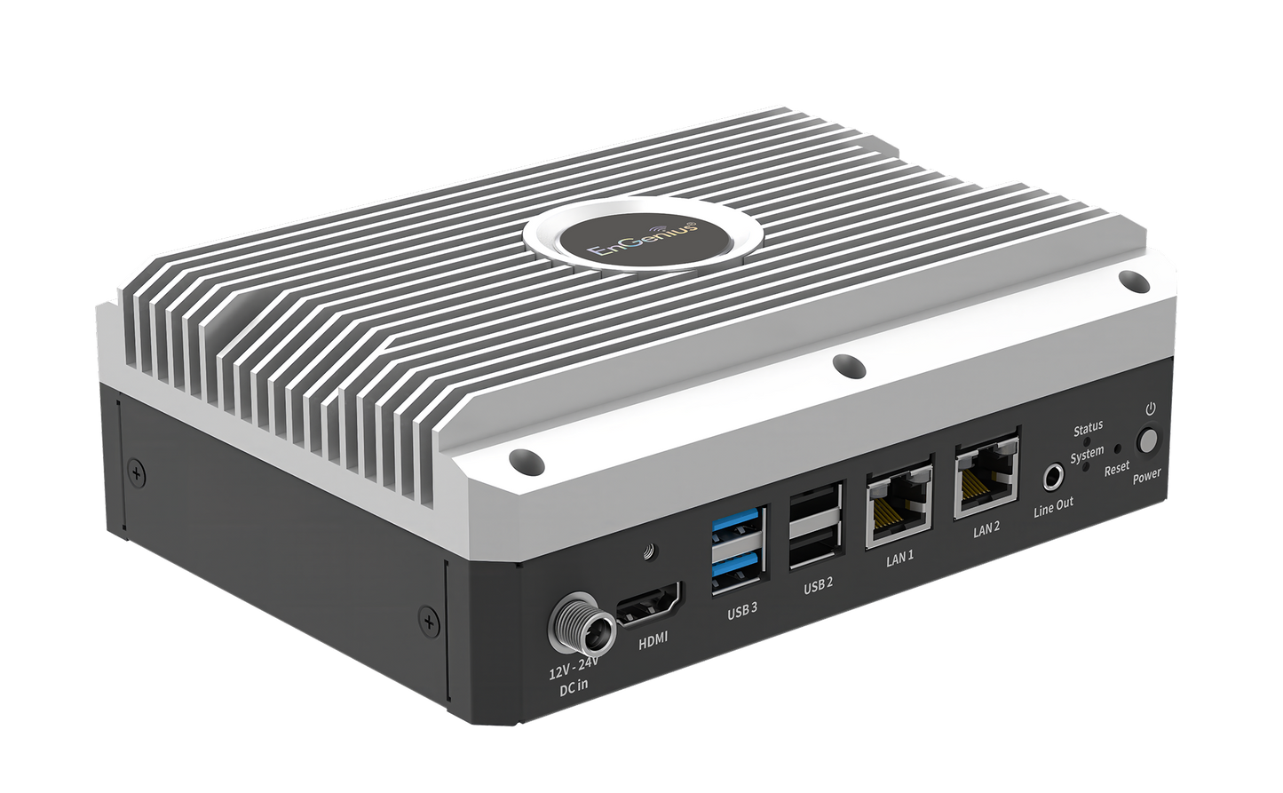E5-NA08W: 精巧、高效益的 Edge AI 運算 平台，結合 Wi-Fi 6 連線能力，支援可擴充 的工業 AI 部署。