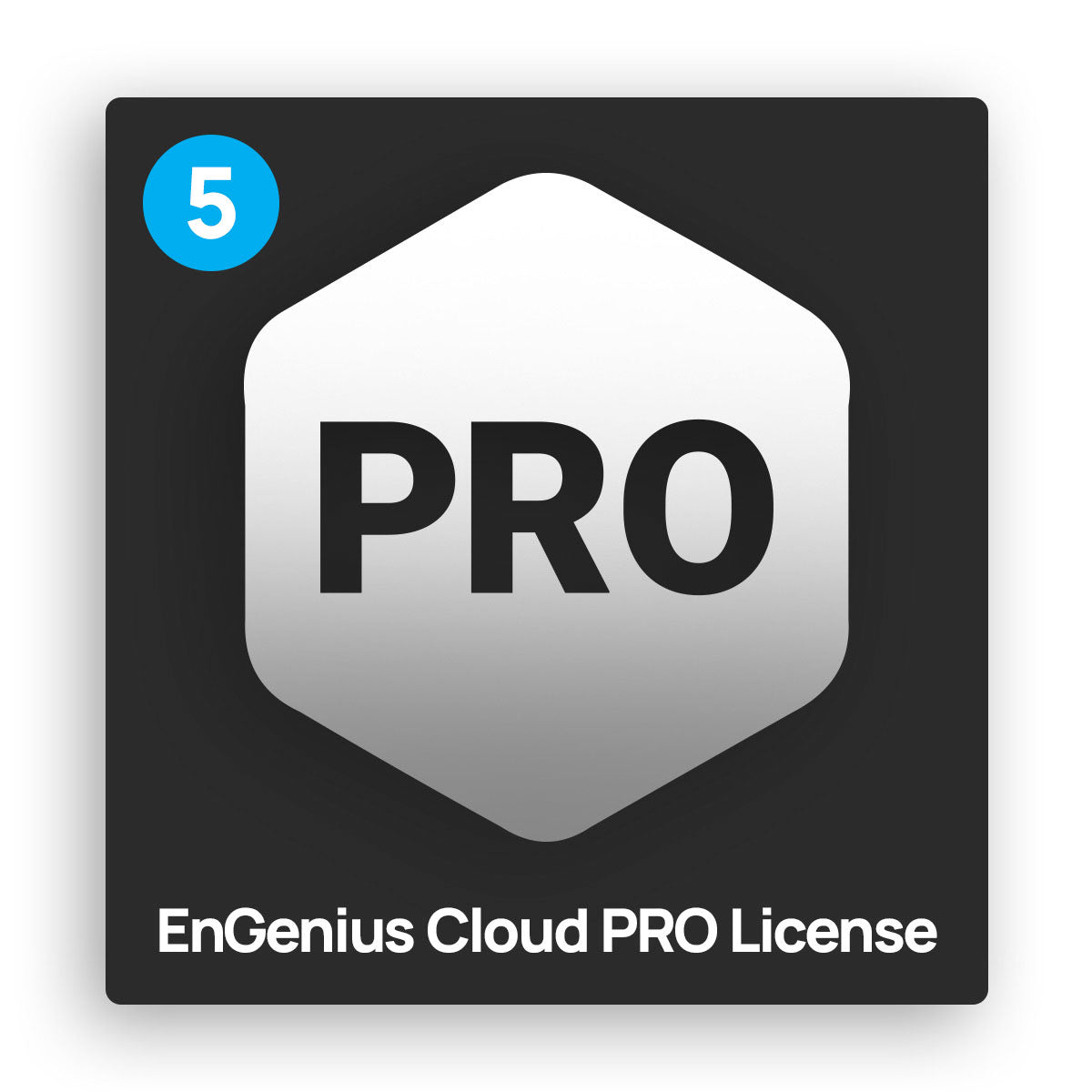 SW-5YR-LIC: EnGenius Cloud PRO 網路交換器 5 年專業版授權憑證